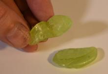 Rozevřená forma poloviny lodního větráku