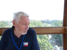 Přemek Mudra na ruském kole v Kaliningradu