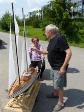 S manželkou Janou na Lužinách