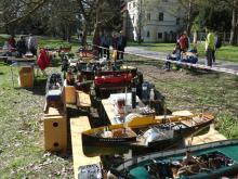 Odpolední teplota byla vysoko nad 20 °C.