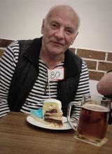 Jiří Voráček s kouskem dortu