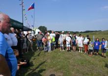 Nástup soutěžících a zahájení