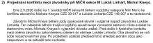 Konflikt mezi závodníky při MiČR sekce M 2026